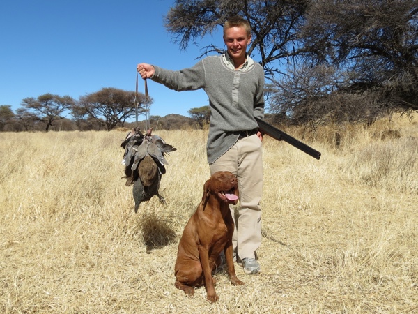 Bird hunting in south africa